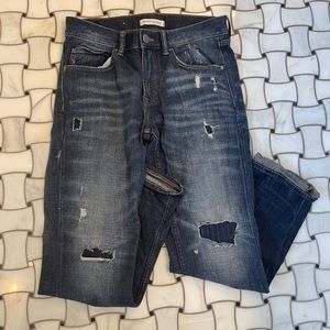 Banana Republic  Cropped Boyfriend Jeans.